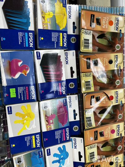 Картриджи для принтера epson А4/A3