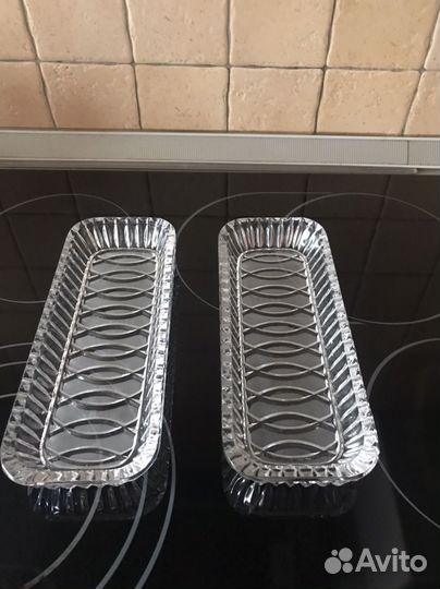 Селёдочница хрусталь СССР