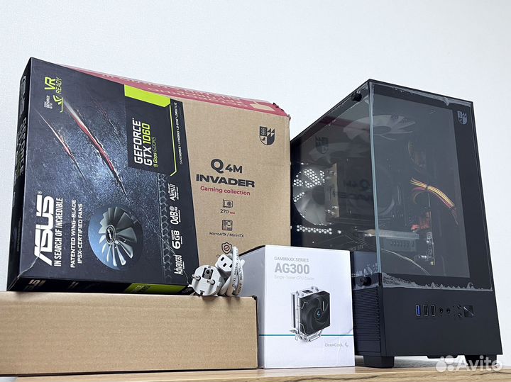 Игровой пк GTX 1060-6gb / 2640v4 / 16GB