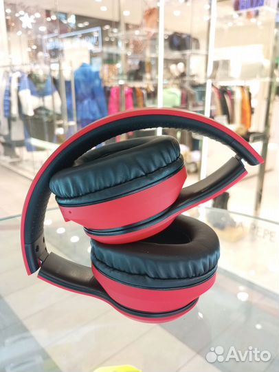 Беспроводные наушники hoco W28 (красные)