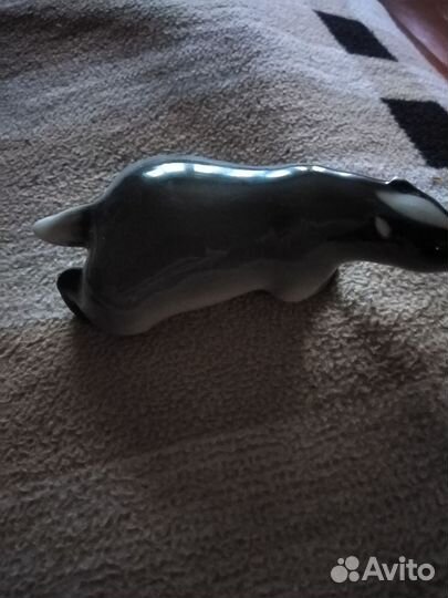 Енот. Фарфоровые статуэтки СССР лфз дулево