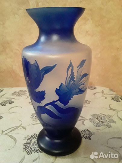 Ваза стеклянная