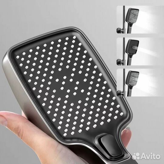 Латунный смеситель для ванной с цифровым дисплеем