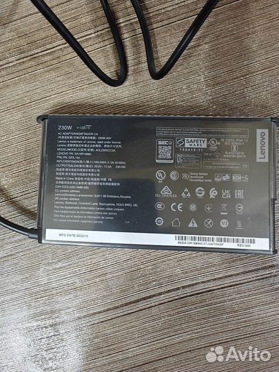 Блок питания Lenovo 230W для Legion оригинал