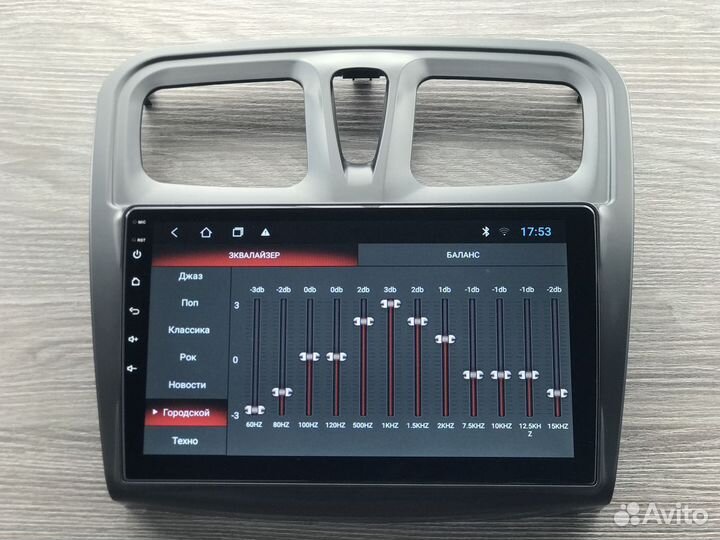 Магнитола на Renault Logan Sandero с камерой