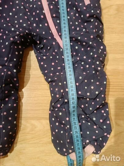 Зимний комбинезон для девочки 104