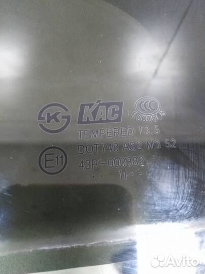 Стекло двери задней левой форточка Chevrolet Epica