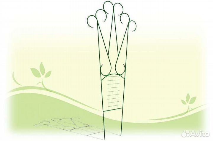 Арка садовая металлическая