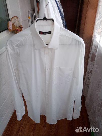 Мужская рубашка белая