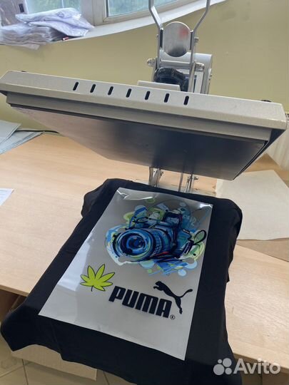 Печать на футболках одежде текстиле dtf