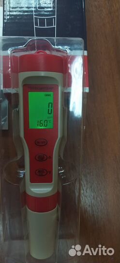 PH/TDS/EC метр для определения качества воды новый