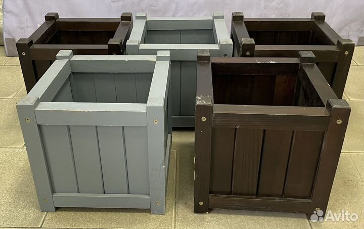 Цветочницы деревянные