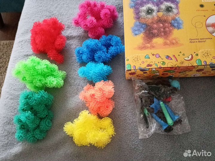 Конструктор Цепляющиеся шарики с аксессуарами