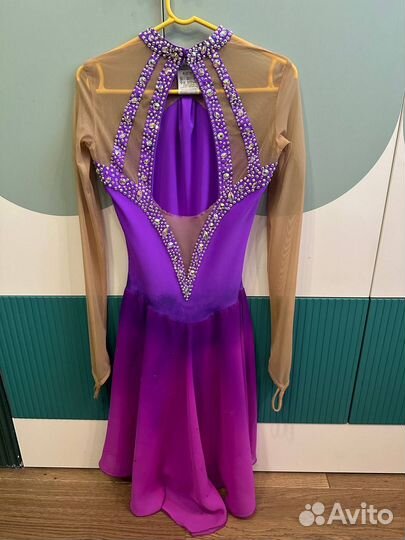 Платье для выступлений фигурное катание р-р 146