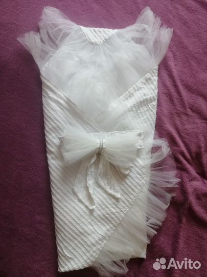 Плед детский на выписку