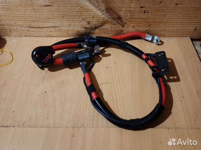 BMW E65 E66 провод плюсовой пиропатрон акб