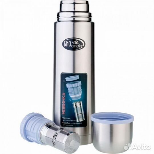 Термос biostal NB-750Z, пробка с ситечком