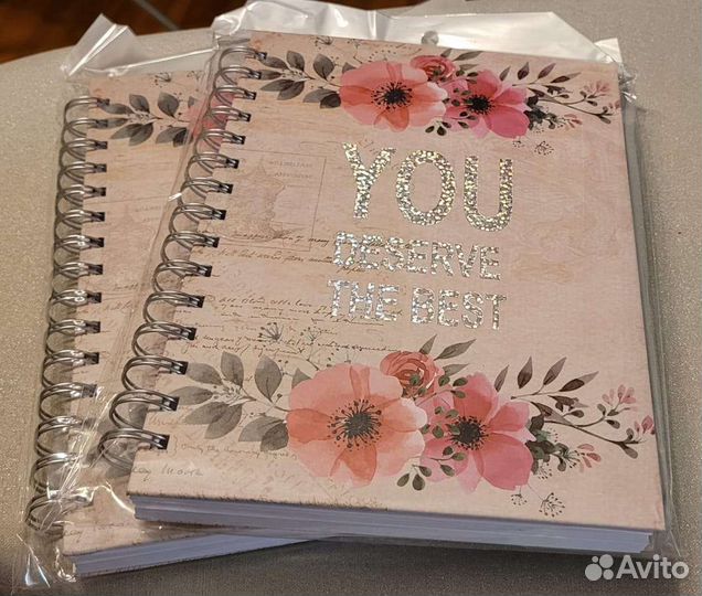 Ежедневник/Блокнот на пружине 120 лист15,1х21,2 см