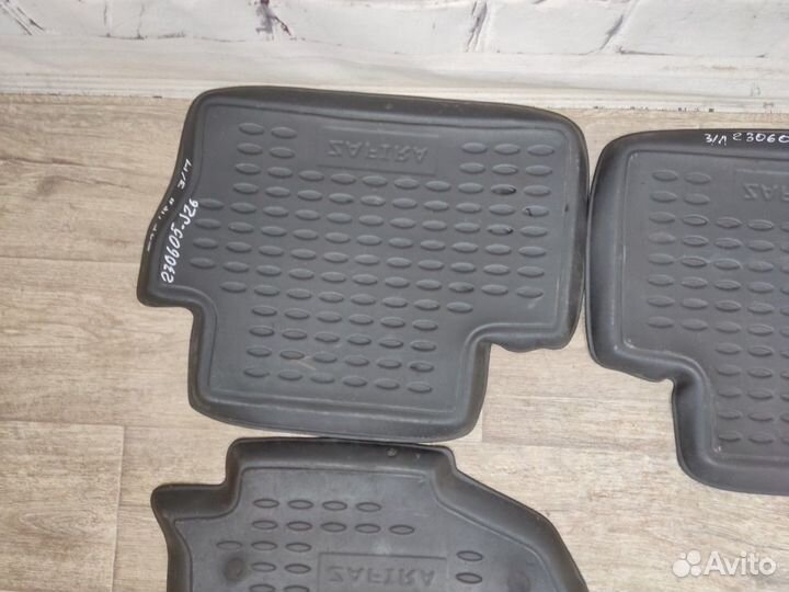 Коврики салона комплект Zafira B Зафира Б