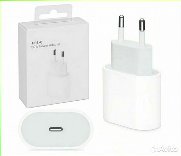 Блок питания iPhone type-c 20w