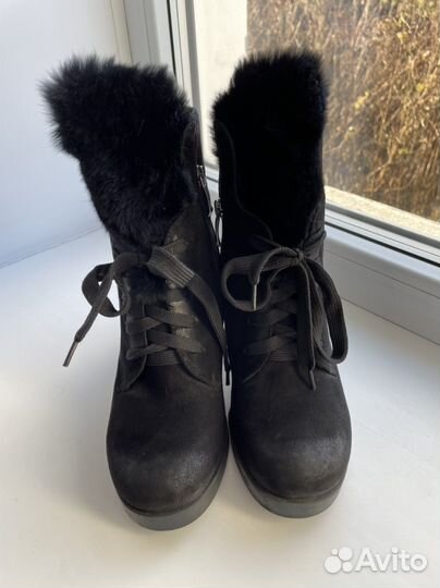 Ботильоны зимние