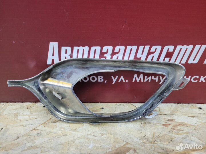 Накладка противотуманной фары левая Renault Logan