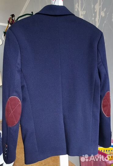 Пиджак 128 для мальчика синий