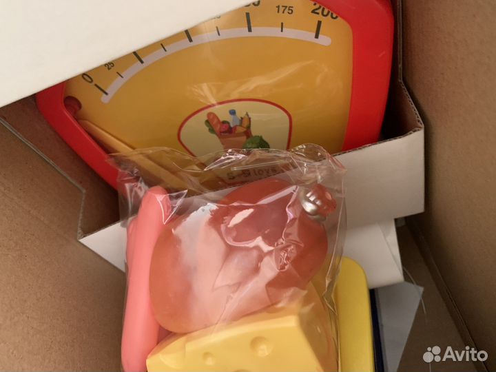 Весы детские игрушечные набор