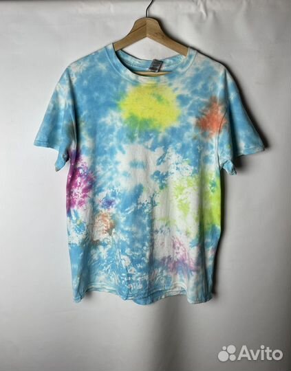 Футболка Gildan Heavy Cotton Tie Dye Custom (M)