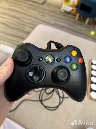 Джойстик xbox 360 оригинальный проводной