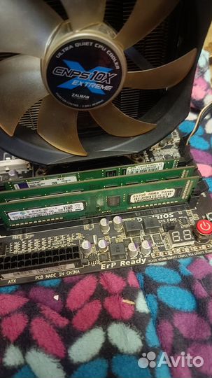 Материнская плата с процессором intel core i73770k