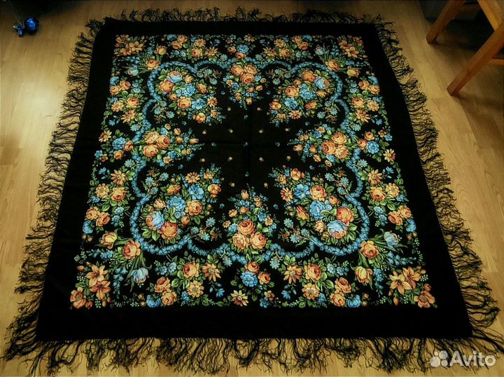 Павловопосадские платки чистая шерсть есть раритет