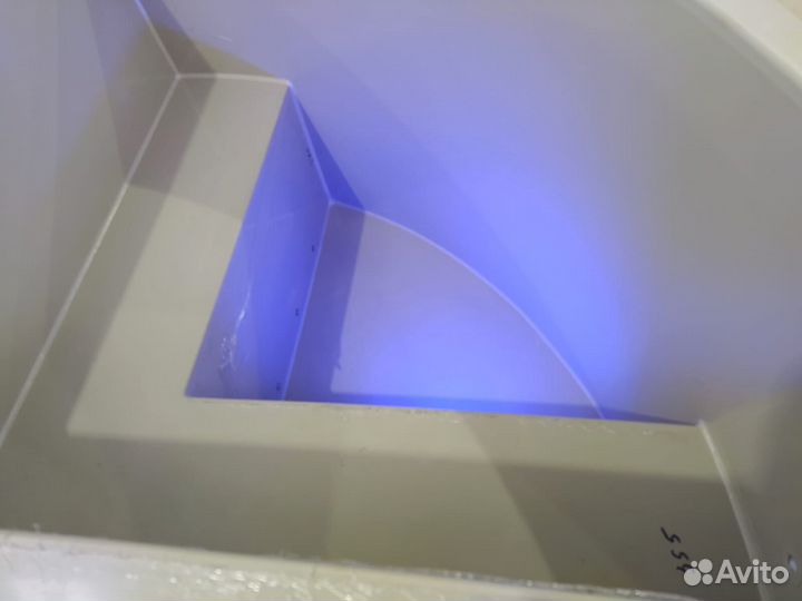 Угловая купель под ключ