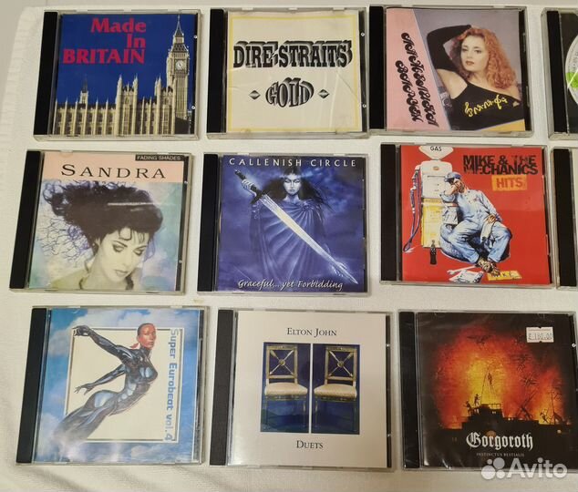 CD Диски Разные Состояние отличное 46шт