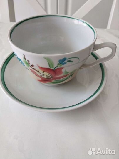 Фарфоровые кружки. Чайные пары