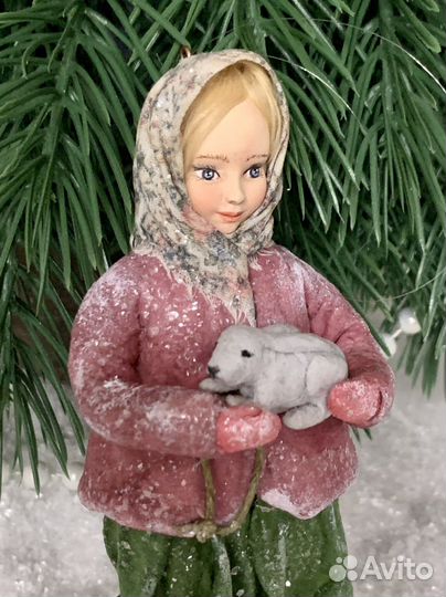 Ватная игрушка