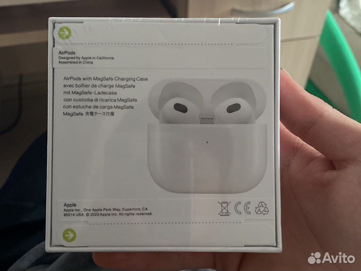 Наушники apple airpods 3