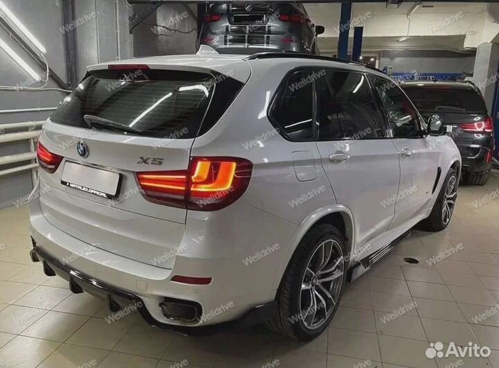 Лезвия BMW X5 F15 в стиле G05 черные