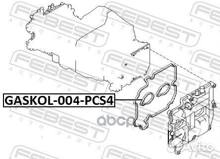 Кольцо уплотнительное свечного колодца subaru F