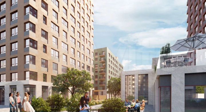 2-к. квартира, 58,6 м², 6/8 эт.