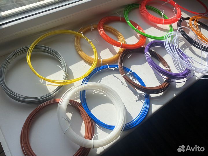 3d ручка с набором картриджей пластиком