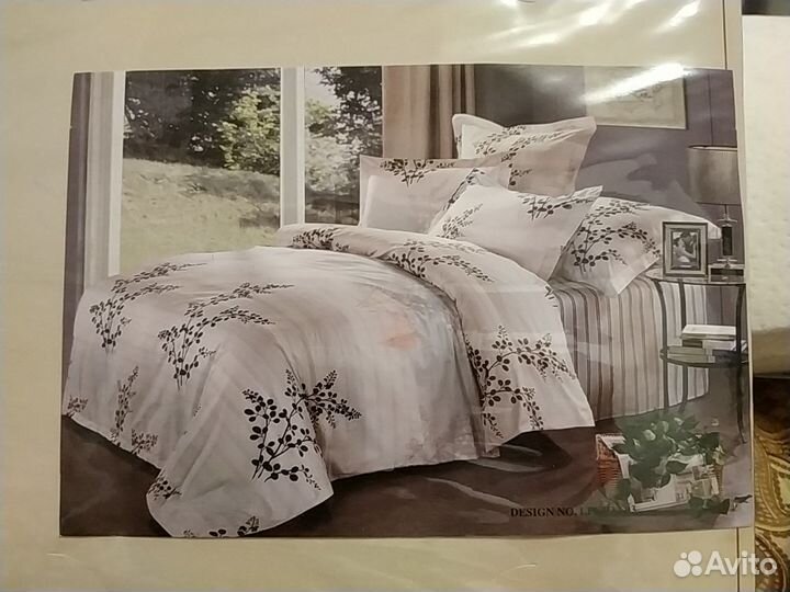 Бельё постельное 1,5 спальное, новое. 100 хлопок