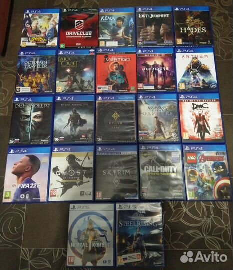 Игры для ps5, ps4 gta 5 цусима fifa call of duty