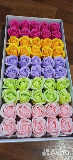 Мыльные розы опт пенные розы