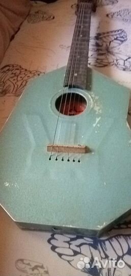 Гитара корпус металлический СССР, винтаж
