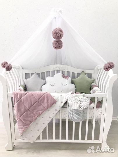 Комплект в детскую кроватку 120на60