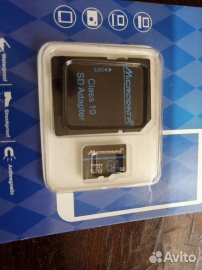 Карта памяти micro sd 64 gb