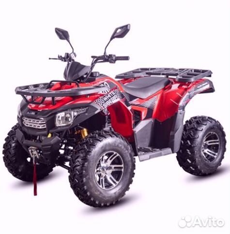 Электроквадроцикл white siberia sneg PRO