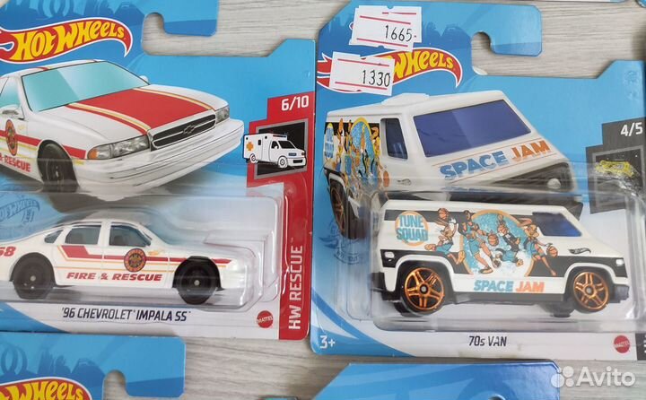 Hot Wheels короткий блистер