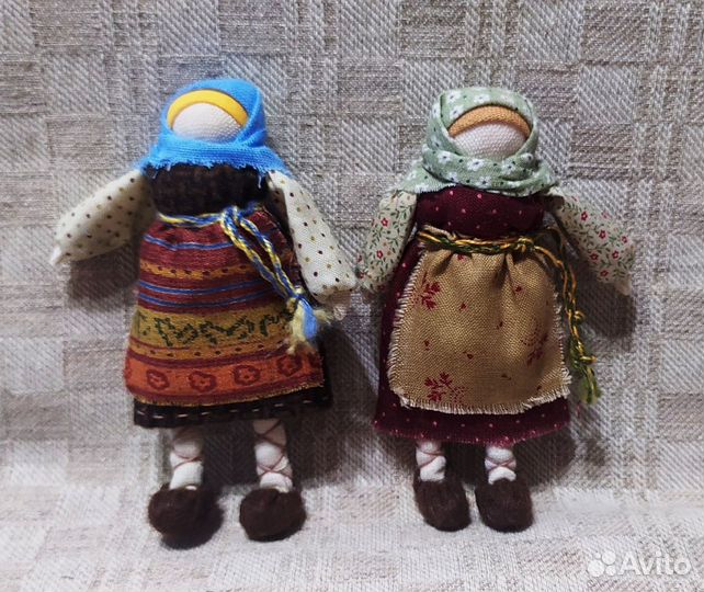 Кукла в народном стиле. кукла ручной работы